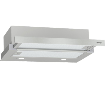 Okap kuchenny GORENJE TH62E4X Stal Nierdzewna 450m3/h 71dB Klasa C 60cm Sterowanie Mechaniczne LED